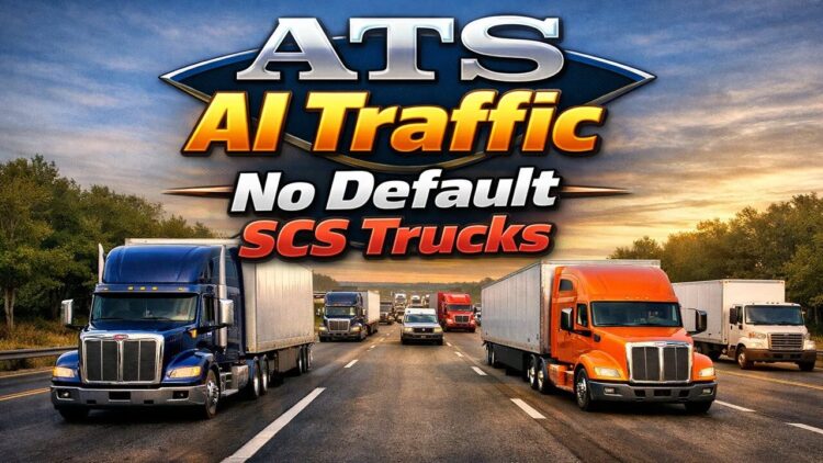 AI Traffic No Default SCS Trucks V1.1