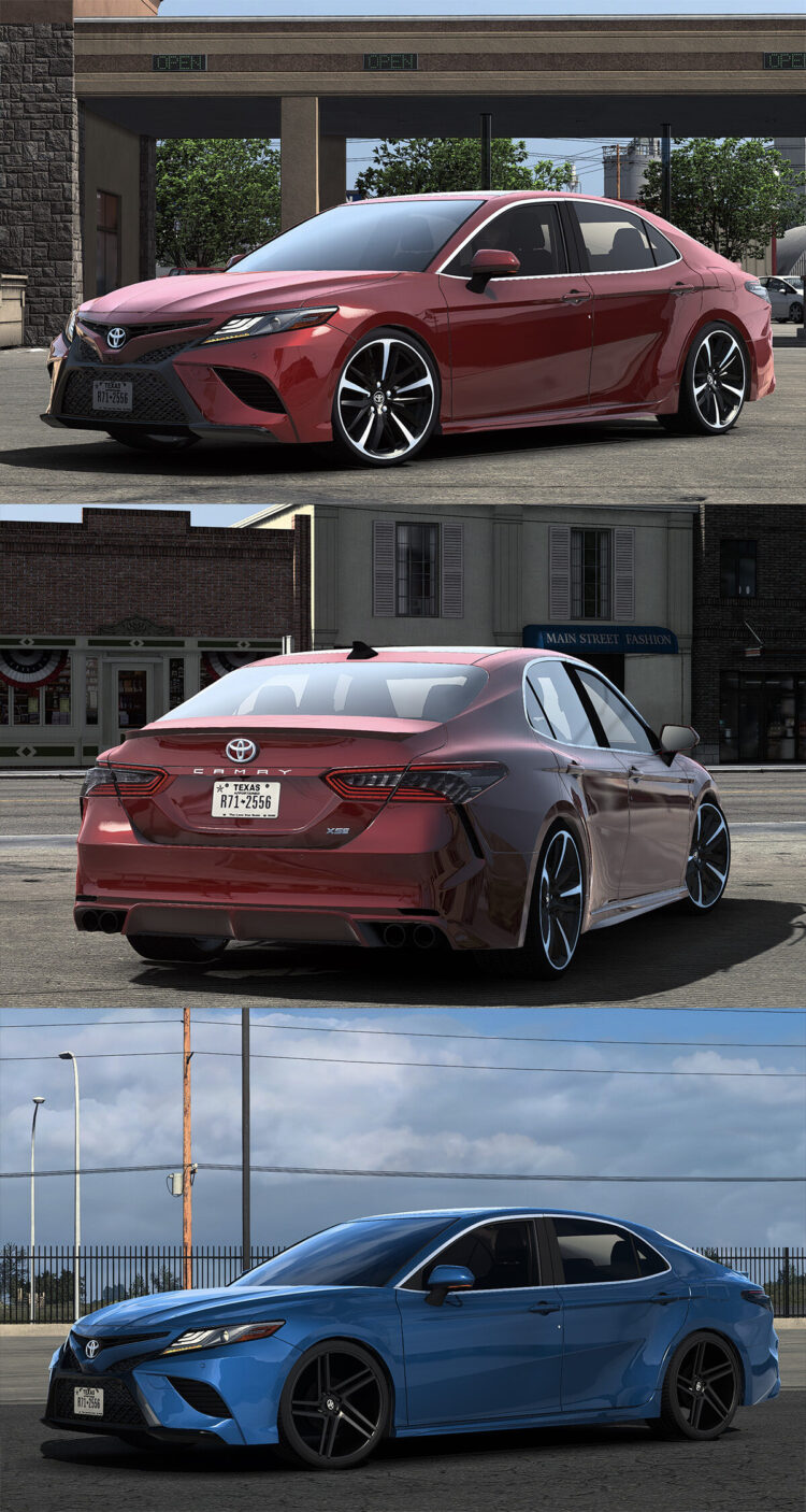 Toyota Camry XV70 XSE 2018 V2.3 1.59