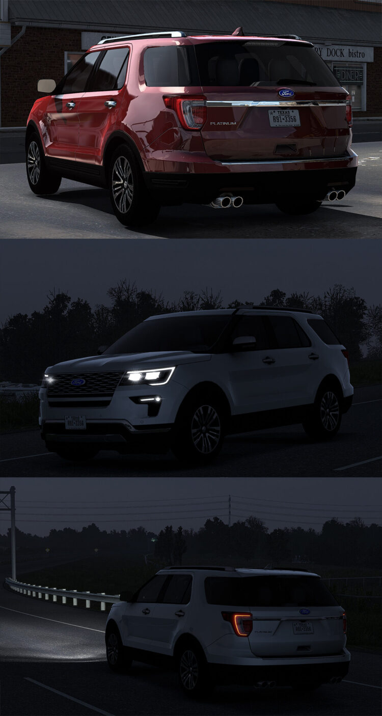 Ford Explorer Platinum 2019 V2.1 1.59