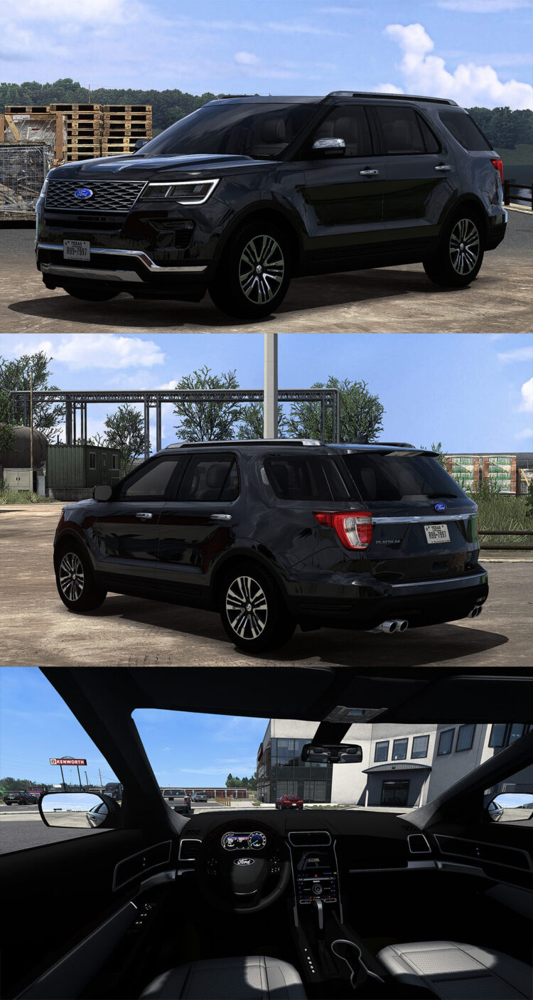 Ford Explorer Platinum 2019 V2.1 1.59