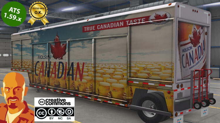 MICKEY’S BEVERAGES TRAILER v2.0 ATS 1.58-1.59.x