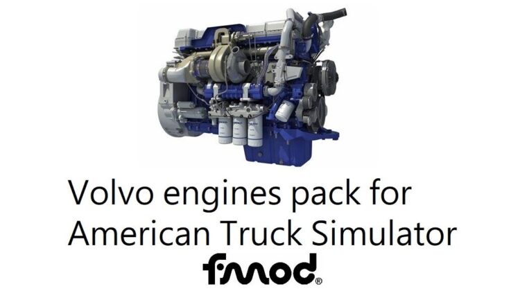 Volvo engines pack for ATS 1.3.0 (1.59 and later versions)