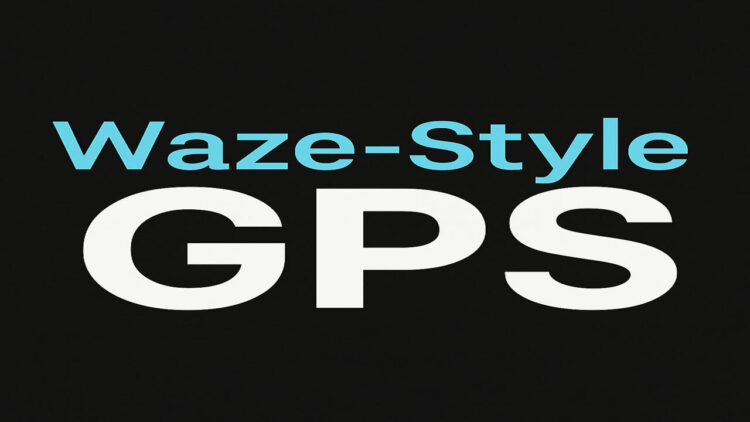 Waze-Style GPS Navigation Colors v2.4