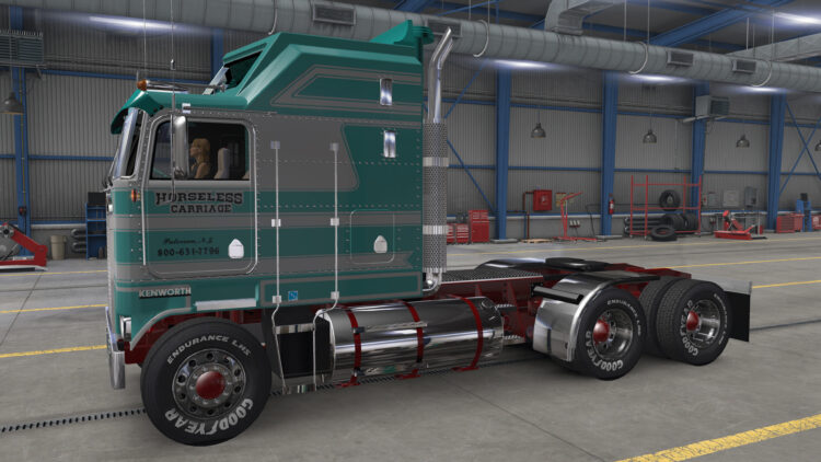KENWORTH K100 HORSELESS CARRIAGE + TRAILER ATS 1.59.x (EXCLUSIVE MOD)