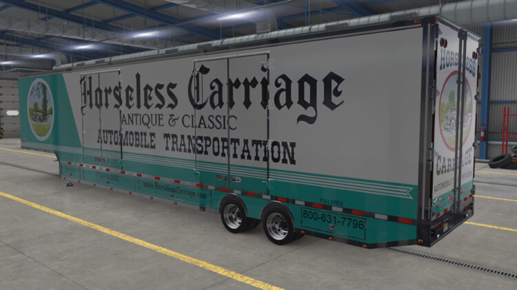 KENWORTH K100 HORSELESS CARRIAGE + TRAILER ATS 1.59.x (EXCLUSIVE MOD)