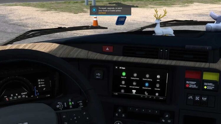 Volvo VNL 2025 improved Radio Infotainment Screens v1.1