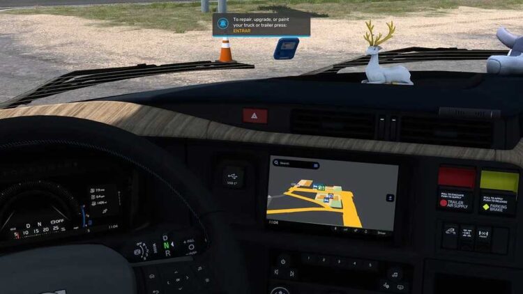Volvo VNL 2025 improved Radio Infotainment Screens v1.1