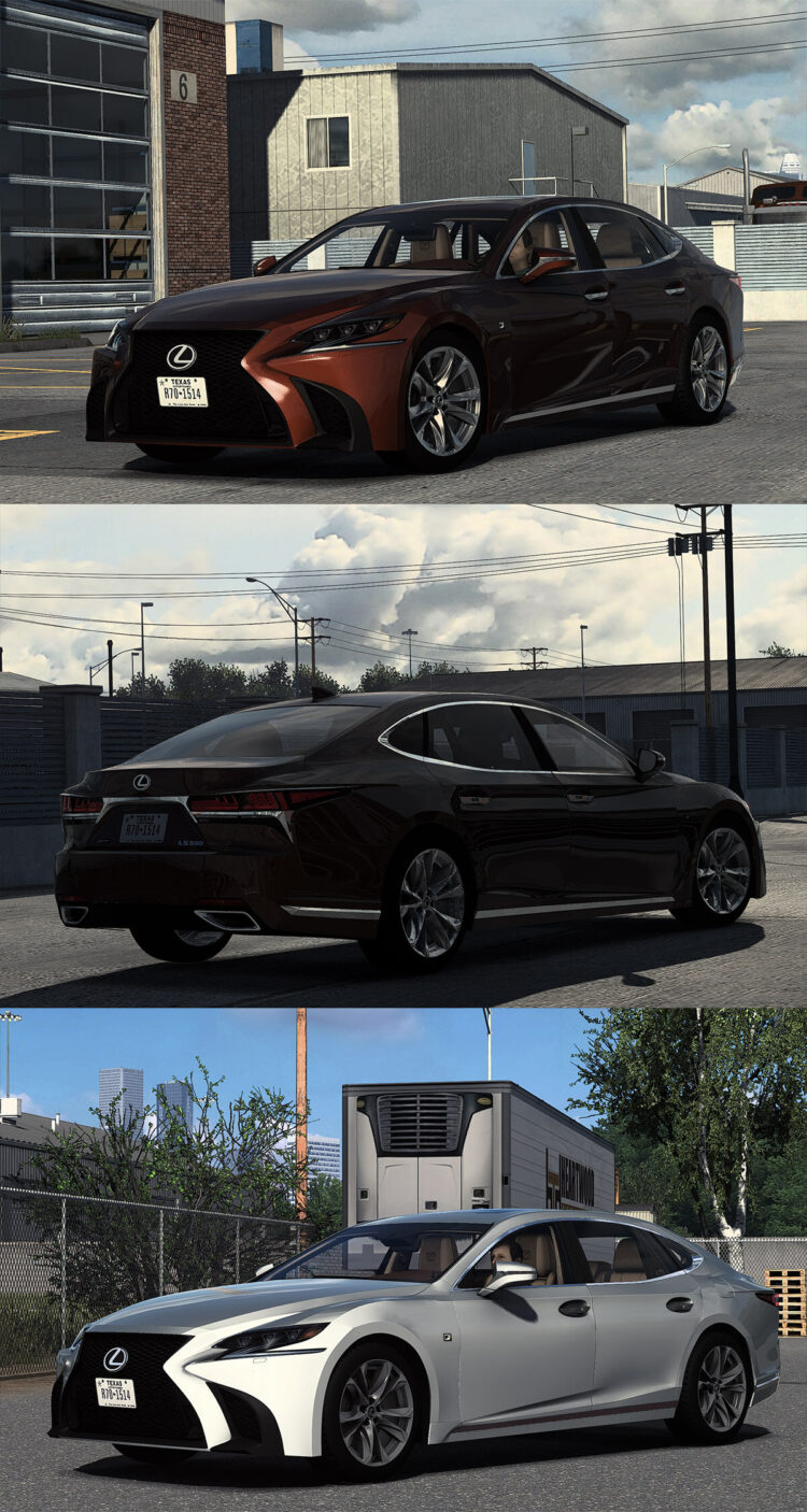 Lexus LS 500 F-Sport 2018 V2.1 1.60