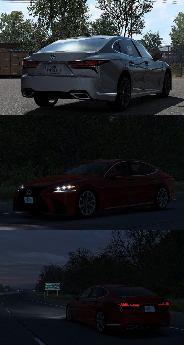 Lexus LS 500 F-Sport 2018 V2.1 1.60