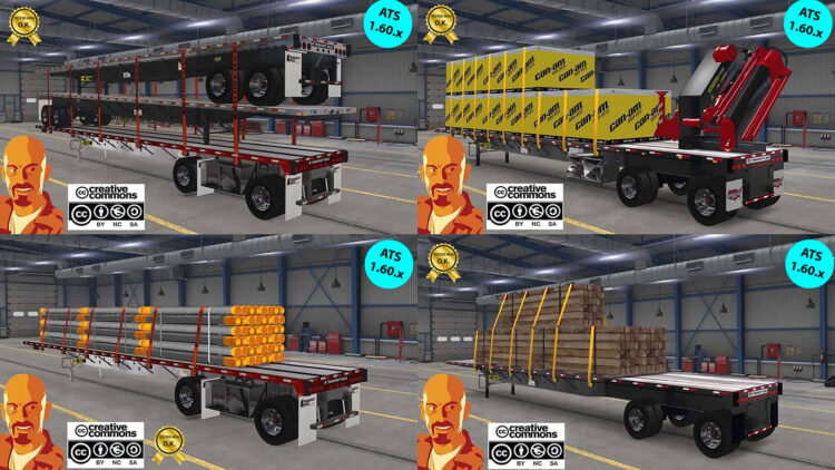 TRANSCRAFT TRAILERS COLLECTION v2.0 ATS 1.59-1.60.x