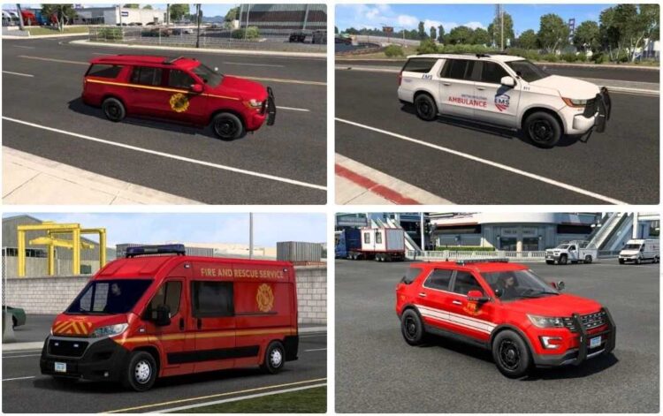 Emergency vehicles pack v1.3.1