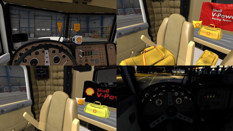PETERBILT 359 SHELL + TRAILER ATS 1.59.x (EXCLUSIVE MOD)