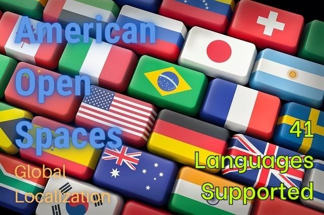 American Open Spaces Global Languages Localization v1.0