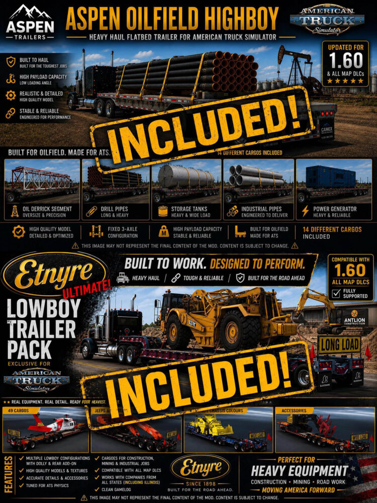 ULTIMATE HEAVY HAUL COLLECTION FOR ATS 1.59-1.60.x