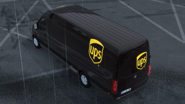 UPS MERCEDES-BENZ SPRINTER TRZPRO BY RODONITCHO MODS 1.40 1.61 31 08 2026