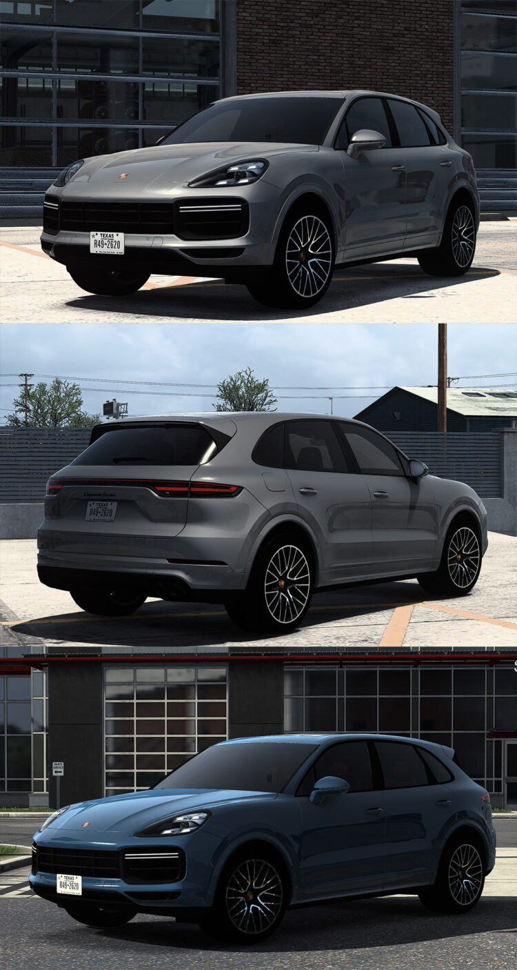 Porsche Cayenne Turbo 2022 E3 V2.1 1.61