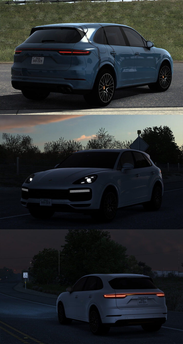 Porsche Cayenne Turbo 2022 E3 V2.1 1.61