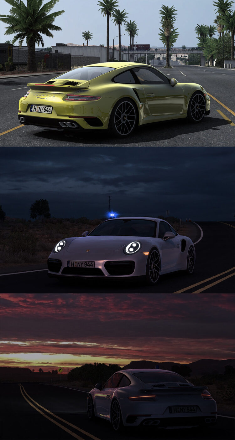 Porsche 991.2 911 Turbo S 2016 V2.6 1.61