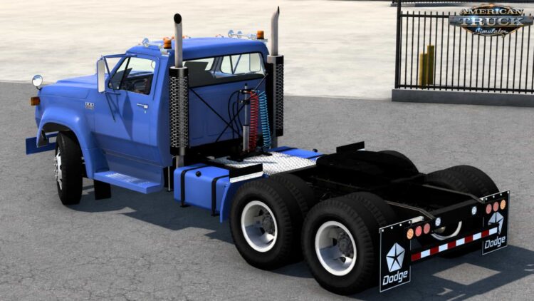 Dodge D800 Truck + Interior v2.4 (1.60.x)