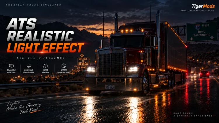 [1.61] ATS Realistic Light Effect – V1.4.20