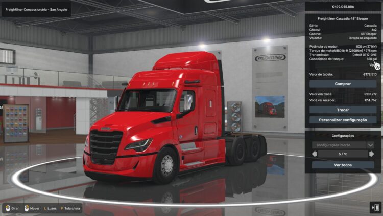 550 GALLON FOR ALL TRUCKS BY RODONITCHO MODS 1.40 1.61 29 09 2026