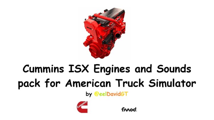 Cummins ISX Engines and Sounds Pack v 2.4 (ATS 1.60)