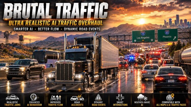 ATS Brutal Traffic V8.4