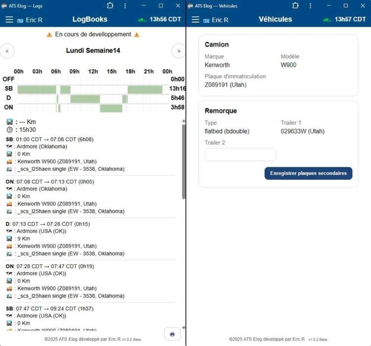 Elog (ELD / Chronotachygraphe) v1.0.2 BETA