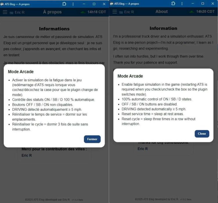 Elog (ELD / Chronotachygraphe) v1.0.2 BETA