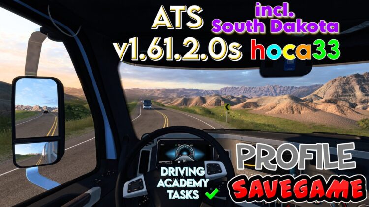 ATS &ndash; SaveGame (Profile) 1.61.2.0s