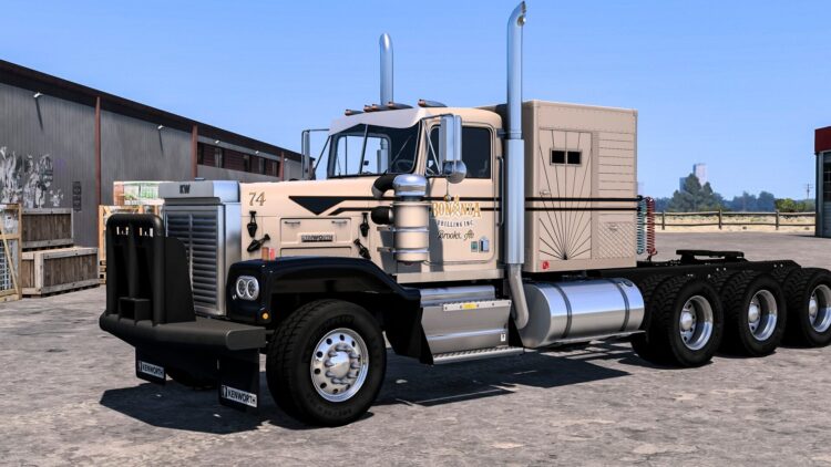Bonanza Drilling Skin for 850 Modding's Kenworth LW