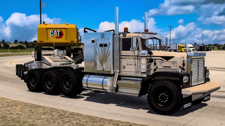 Bonanza Drilling Skin for 850 Modding's Kenworth LW