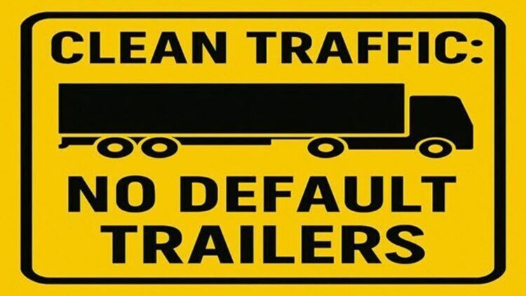 Clean Traffic No Default SCS Trailers v2.1