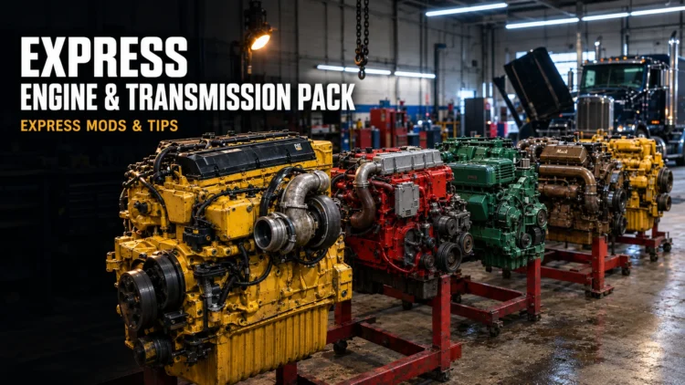 EXPRESS ENGINE PACK – CUMMINS N14, CAT C15 6NZ, MACK E9 V8, DETROIT 8V92 V1.2 1.61
