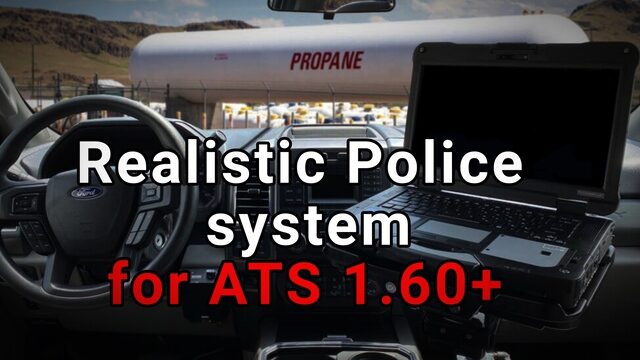 Realistic Police system for ATS 1.61, 1.60+ (v1.2)