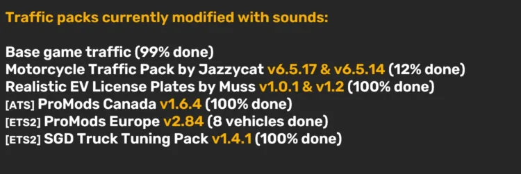 Sound Fixes Pack v26.64