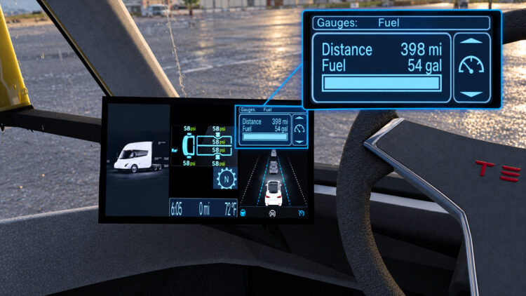 TESLA SEMI TRUCK 2019 v3.0 IMPROVED DEF