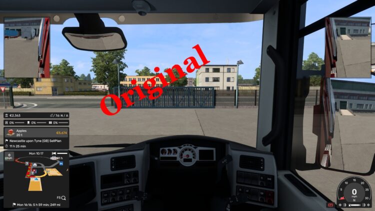 Adviser Top Bar small Left ATS HUD V1.61