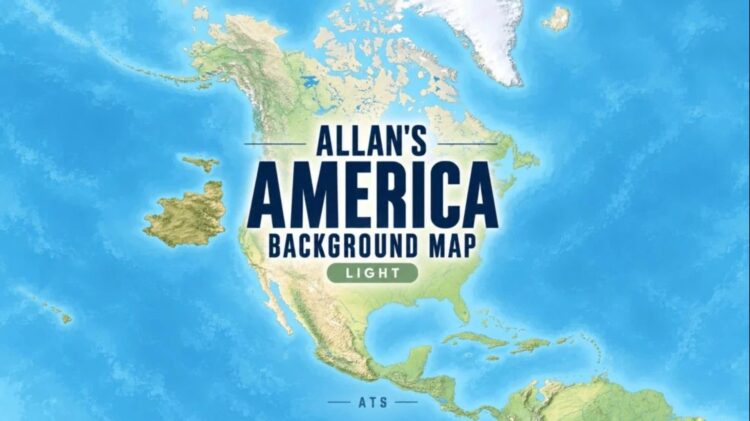 Allan’s America Background Map 4K v2.2.1