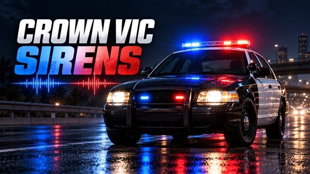 Crown Victoria Sirens