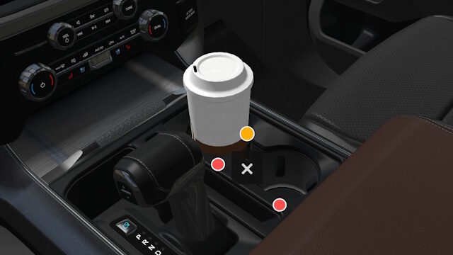 Cup Holder Slot for Road Trip