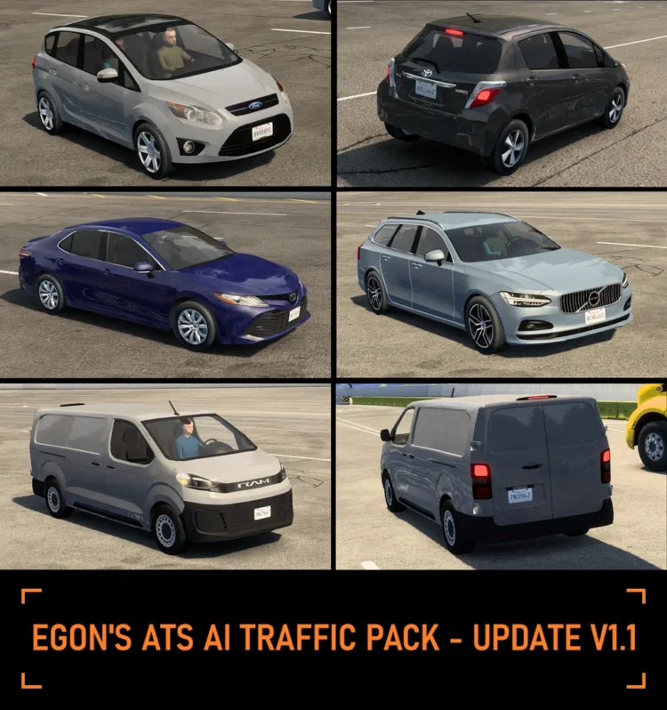 Egon’s ATS AI Traffic Pack v1.1