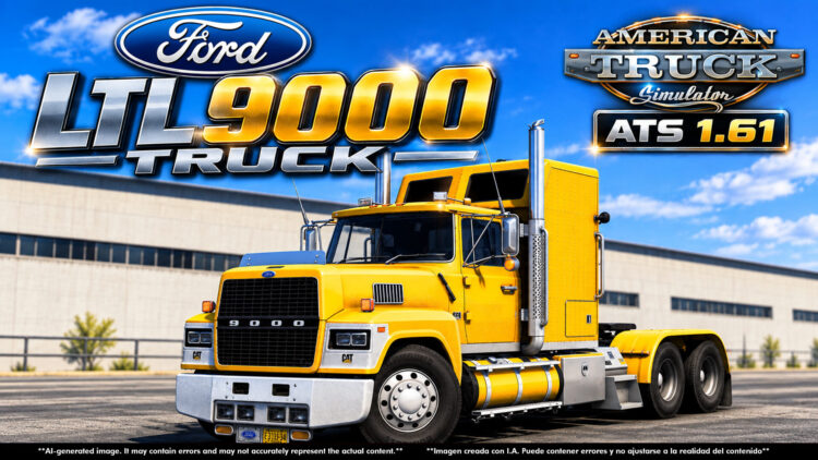 FORD LTL 9000 v4.0 ATS 1.60-1.61.x