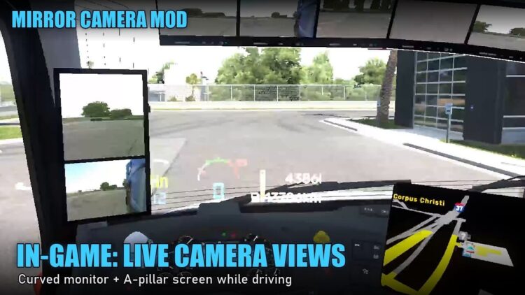 Mirror Camera Mod &ndash; All Trucks (MirrorCam, Rear & Front Cams)