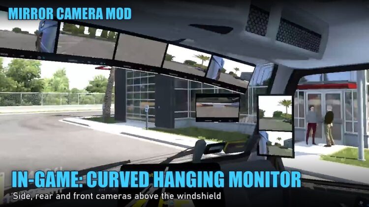 Mirror Camera Mod &ndash; All Trucks (MirrorCam, Rear & Front Cams)