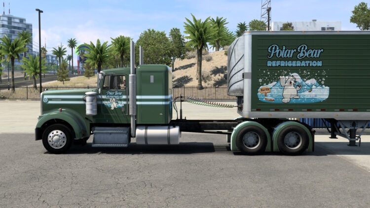 Polar Bear Refrigeration Skin for Outlaw's W900