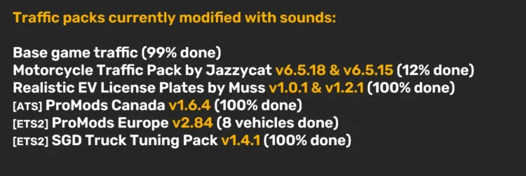 Sound Fixes Pack v26.69